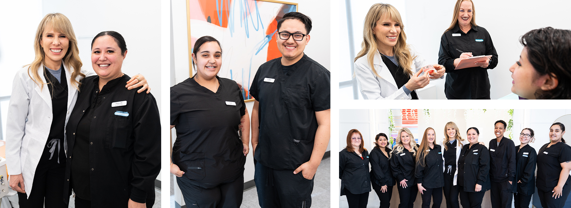 Canyon Family Dentistry team collage