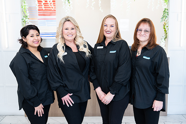 Canyon Family Dentistry & Orthodontics team members happily smiling